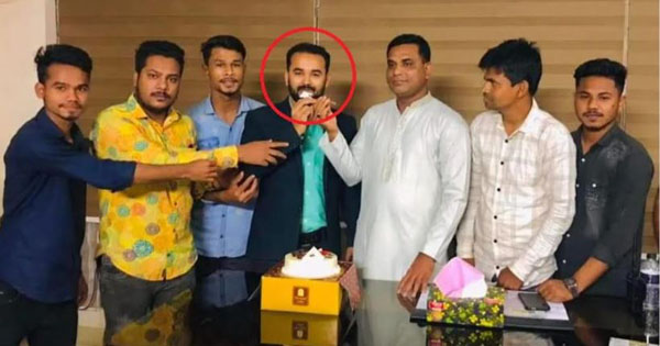 ‘পলাতক’ আসামির সঙ্গে জন্মদিন উদযাপন, ওসি প্রত্যাহার